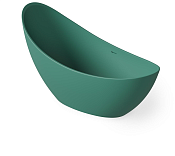 Dea Design Elegant Ванна из Solid Surface отдельностоящая 186x78 см, цвет: green DD8621 1860 10