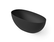 Dea Design Nature Ванна из Solid Surface отдельностоящая 155x75 см, цвет: black DD8628 1550 16