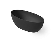 Dea Design Nature Ванна из Solid Surface отдельностоящая 170x80 см, цвет: black DD8647 1700 16