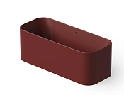 Dea Design Soul Ванна из Solid Surface отдельностоящая 170x70 см, цвет: red wine DD8658 1700 17