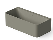 Dea Design Modern Ванна из Solid Surface отдельностоящая 160x80 см, цвет: light grey DD8665 1600 4