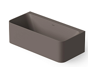 Dea Design Modern Ванна из Solid Surface отдельностоящая 160x80 см, цвет: grey brown DD8665 1600 6