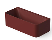 Dea Design Modern Ванна из Solid Surface отдельностоящая 170x80 см, цвет: red wine DD8665 1700 17