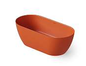 Dea Design Edge Ванна из Solid Surface отдельностоящая 150x75 см, цвет: orange DD8670 1500 7
