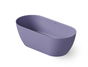 Dea Design Edge Ванна из Solid Surface отдельностоящая 170x80 см, цвет: lilac DD8670 1700 14