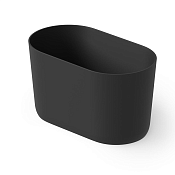 Dea Design Single Ванна из Solid Surface отдельностоящая 135x75 см, цвет: black DD8673 1350 16