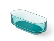 Dea Design Shadow Ванна из Glasstech отдельностоящая 170x72 см, цвет: lake water blue DD8675 1700 R8