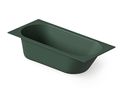 Dea Design Ease Ванна из Solid Surface, встраиваемая 170x75 см, цвет: dark green DD8676 1700 11