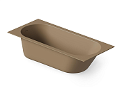 Dea Design Ease Ванна из Solid Surface, встраиваемая 170x75 см, цвет: light camel DD8676 1700 2