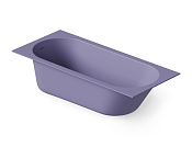 Dea Design Ease Ванна из Solid Surface, встраиваемая 180x80 см, цвет: lilac DD8676 1800 14