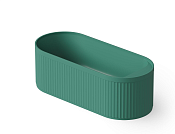 Dea Design Stripes Ванна из Solid Surface отдельностоящая 171x72 см, цвет: green DD8801 1710 10