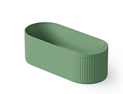 Dea Design Stripes Ванна из Solid Surface отдельностоящая 171x72 см, цвет: mint DD8801 1710 12