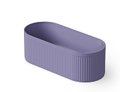 Dea Design Stripes Ванна из Solid Surface отдельностоящая 171x72 см, цвет: lilac DD8801 1710 14