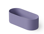 Dea Design Stripes Ванна из Solid Surface отдельностоящая 170x72 см, цвет: lilac DD8803 1700 14