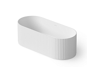 Dea Design Stripes Ванна из Solid Surface отдельностоящая 170x72 см, цвет: white DD8803 1700 18