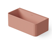 Dea Design Stripes Ванна из Solid Surface отдельностоящая 160x80 см, цвет: lotus DD8805 1600 13