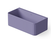 Dea Design Stripes Ванна из Solid Surface отдельностоящая 160x80 см, цвет: lilac DD8805 1600 14