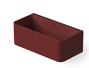 Dea Design Stripes Ванна из Solid Surface отдельностоящая 160x80 см, цвет: red wine DD8805 1600 17