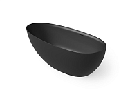Dea Design Edge Ванна из Solid Surface отдельностоящая 160x76 см, цвет: black DD8908 1600 16