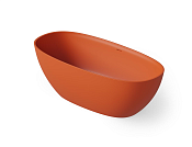 Dea Design Edge Ванна из Solid Surface отдельностоящая 140x72 см, цвет: orange DD8928 1400 7
