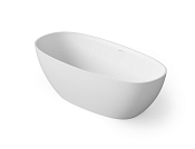Dea Design Edge Ванна из Solid Surface отдельностоящая 150x73 см, цвет: white DD8928 1500 18