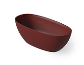 Dea Design Edge Ванна из Solid Surface отдельностоящая 160x76 см, цвет: red wine DD8928 1600 17