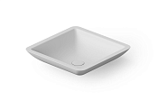 Dea Design Раковина чаша 42,5x42,5x10,5h см, Solid Surface, цвет: white DD9003 425 18