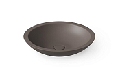 Dea Design Раковина чаша d51,5x10,5h см, Solid Surface, цвет: grey brown DD9004 515 6