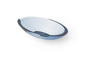 Dea Design Раковина чаша 60x35x10,5h см, Glasstech, цвет: royal blue DD9005 600 R7