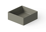 Dea Design Раковина чаша 40x40x15h см, Solid Surface, цвет: light grey DD9008 400 4