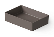 Dea Design Раковина чаша 60x40x14,5h см, Solid Surface, цвет: grey brown DD9009 600 6