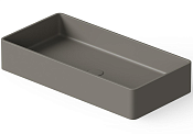Dea Design Раковина чаша 80x40x14,5h см, Solid Surface, цвет: grey DD9010 800 3