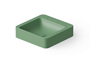 Dea Design Раковина чаша 41x41x10,5h см, Solid Surface, цвет: mint DD9011 410 12