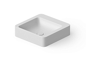 Dea Design Раковина чаша 41x41x10,5h см, Solid Surface, цвет: white DD9011 410 18