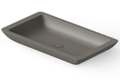 Dea Design Раковина чаша 80x45x10,5h см, Solid Surface, цвет: grey DD9013 800 3