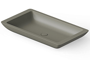 Dea Design Раковина чаша 80x45x10,5h см, Solid Surface, цвет: light grey DD9013 800 4