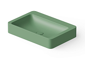 Dea Design Раковина чаша 60x41x10,5h см, Solid Surface, цвет: mint DD9025 600 12