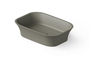 Dea Design Раковина чаша 55x38x14h см, Solid Surface, цвет: light grey DD9030 550 4
