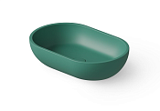 Dea Design Раковина чаша 58x38x14h см, Solid Surface, цвет: green DD9034 580 10