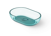 Dea Design Раковина чаша 58x38x14h см, Glasstech, цвет: lake water blue DD9034 580 R8