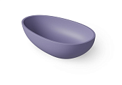 Dea Design Раковина чаша 60x36x15,8h см, Solid Surface, цвет: lilac DD9035 600 14