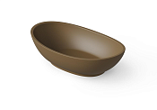 Dea Design Раковина чаша 60x35x16h см, Solid Surface, цвет: dark camel DD9037 600 1