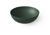 Dea Design Раковина чаша d42x16h см, Solid Surface, цвет: dark green DD9038 420 11