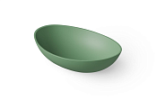 Dea Design Раковина чаша 55x38x15h см, Solid Surface, цвет: mint DD9039 550 12