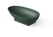 Dea Design Раковина чаша 60x35x16h см, Solid Surface, цвет: dark green DD9055 600 11