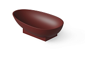 Dea Design Раковина чаша 60x35x16h см, Solid Surface, цвет: red wine DD9055 600 17