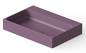 Dea Design Раковина чаша двойная 41x41x10,5h см, Solid Surface, цвет: lavender DD9083 410 8