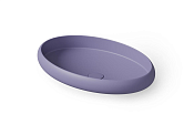 Dea Design Раковина чаша 60x40x11,2h см, Solid Surface, цвет: lilac DD9088 600 14