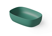 Dea Design Раковина чаша 55x36x14h см, Solid Surface, цвет: green DD9092 550 10
