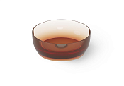 Dea Design Раковина чаша d40x14h см, Glasstech, цвет: sunset DD9093 400 R1